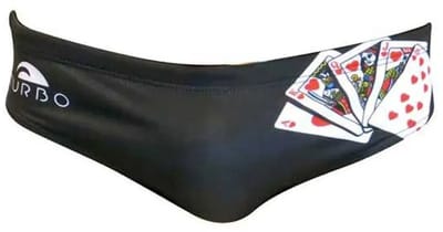 Turbo Scala Real Zwemslip Zwart 4XL Man