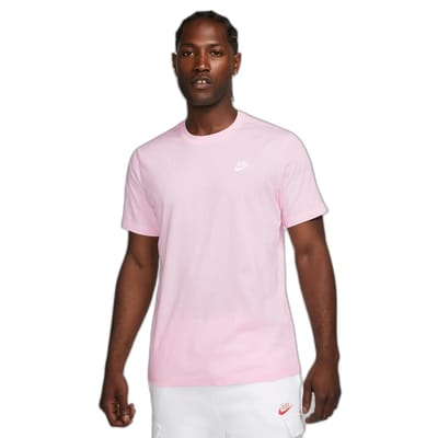 Nike Club T-shirts Heren - Roze - Maat XXL