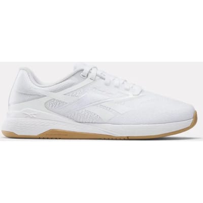 Reebok Nano X5 Blanc Gris Clair Gomme Chaussures de Sport pour Femmes-Blanc 100238430 41 white
