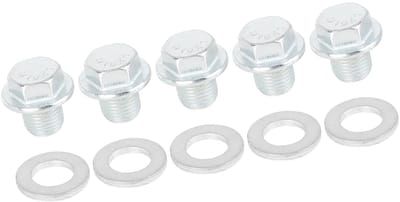 Dailygoods- Afvoerdop 5 Stuks - Afdichting - M10x1 - Auto - Motoroliekuip - Stekker - Afvoerplug