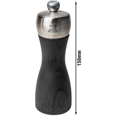 (6 stuks) PEUGEOT FIDJI - Zoutmolen - Hout - Grafiet - Hoogte: 150mm