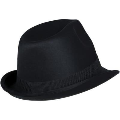 Al Capone Zwarte Gangsterhoed black