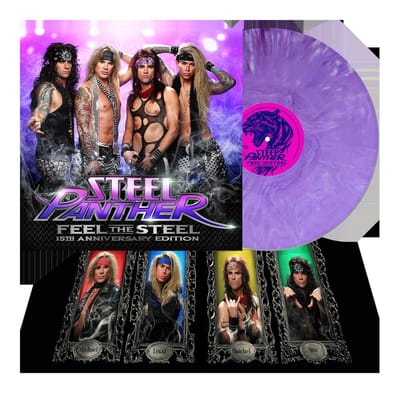 Steel Panther - Feel The Steel 15 (LP) (Coloured Vinyl)