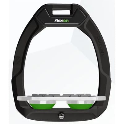 Zwart/Grijs/Groene Plat Grip Veiligheidsgrepen Flex-On Safe-On
