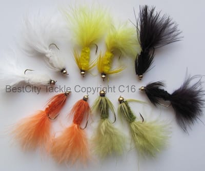 Vliegvissen Forel Vliegen - Aas Imitaties - Vliegvissen Forel - Beadhead Ontwerp - Maat 90