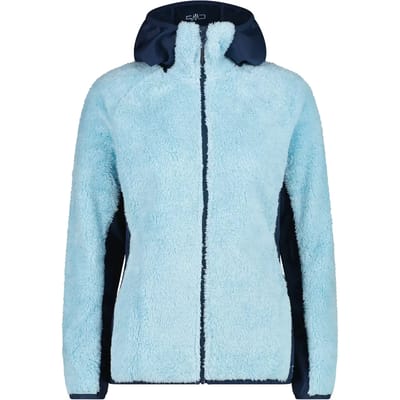 Dames fleece met capuchon CMP