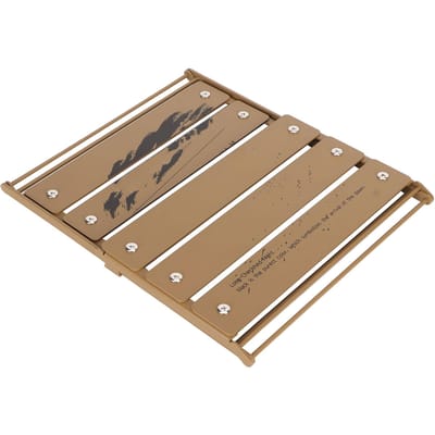 Opvouwbare Campingtafel Draagbare Dubbeldekker Campingtafel van Aluminiumlegering voor Wandelen Picknick Tuinfeest