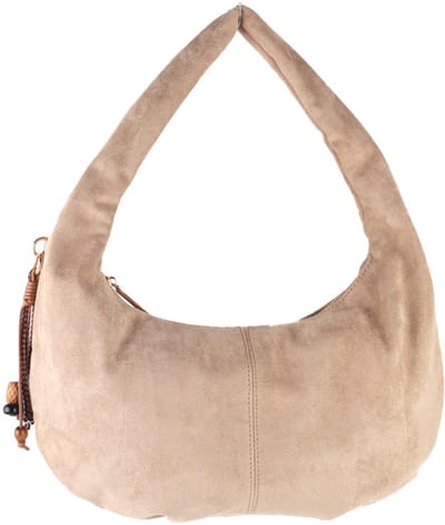 Giuliano kunstlederen suede schoudertas Adelyn - Dames - Beige