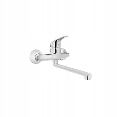 Perea wandkraan keuken 25cm uitlaat chroom - BC-05-D01-A