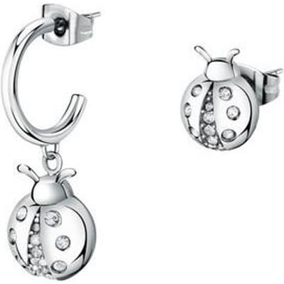 Boucles d'oreilles en acier inoxydable Morellato Istanti SAVZ07 pour femme white