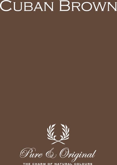 Pure & Original Fresco Kalkverf Cuban Brown 5 L