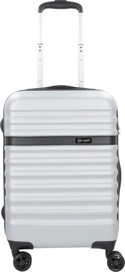 bugatti Corium Hard-Top Case Trolley Silver Zilverkleurig 56cm