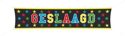 Folat - Streetbanner Geslaagd