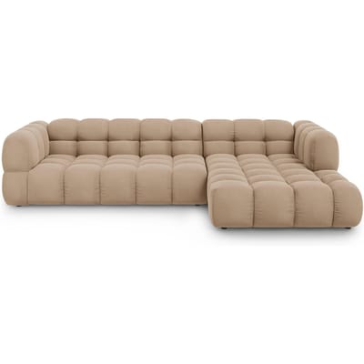 4-zits hoekbank Sky rechts velvet | Cosmopolitan Design