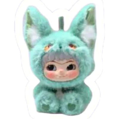 Letsvan Wakuku Mysterieuze Blind Box Tas Vos En Konijn Trickor Pluche Collectie Kind Speelgoed Poppetje Ornament Decoratie Verrassingscadeau