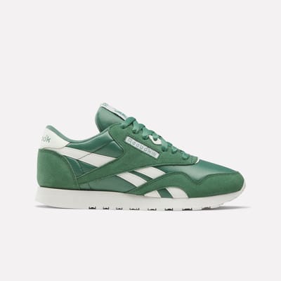 Reebok CLASSIC NYLON FIELDGREEN FIELDGREEN CHALK Dames Sneakers - field green chalk