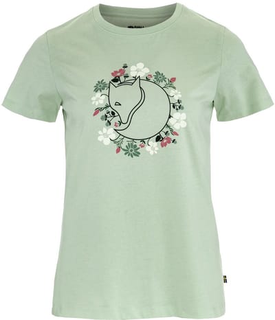 Fjällräven Fjällblomster Fox T-shirt W - - Outdoor Kleding - Fleeces en Truien - T-Shirt