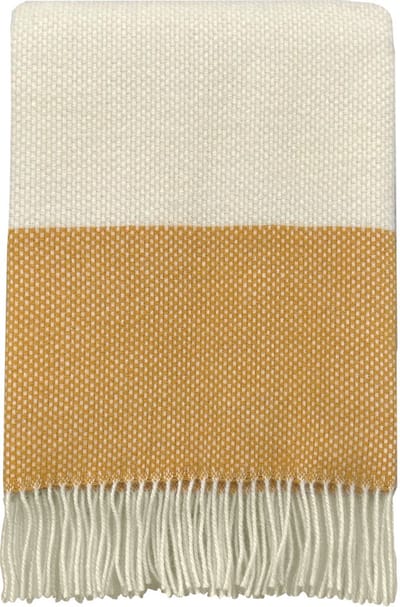 Malagoon - Festivity wool throw yellow