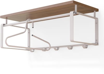 Spinder Design kapstok Rex 3 - Silky Taupe - 5 haken - Staal