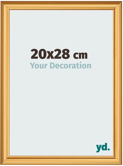 Your Decoration - Fotolijst 20x28 cm - MDF - Goud Mat - Lazio