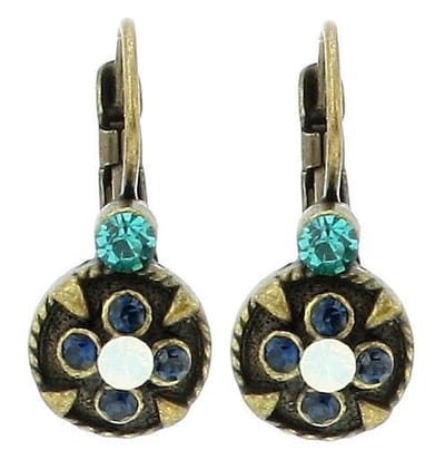 Behave® Oorbellen Stekers Vintage - Bloem Design - 2 cm - Nikkelvrij
