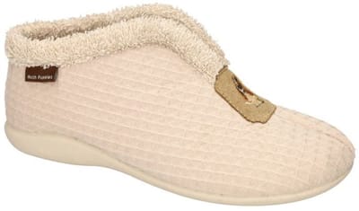 Hush Puppies -Dames - beige - pantoffels - maat 39