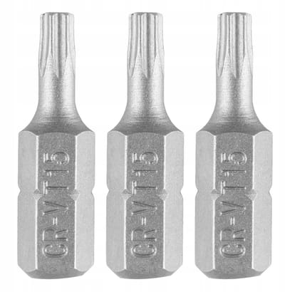 GRAFIET Torx T15 bits 25 mm - 3 stuks
