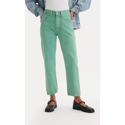 Levi's 501® Crop Jeans Größe: W24L30 | Straight Jeans Outlet | Damen