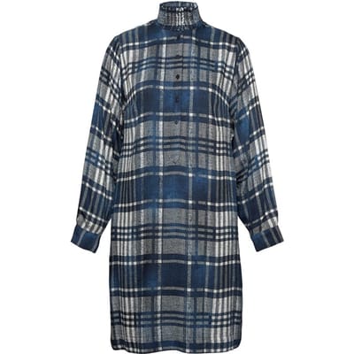 River Woods Smock Collar Short Ls Dress Multi Größe: 34 | Blusenkleider Outlet | Damen