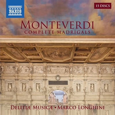 Delitiæ Musicæ, Marco Longhini - Monteverdi: Complete Madrigals (15 CD)