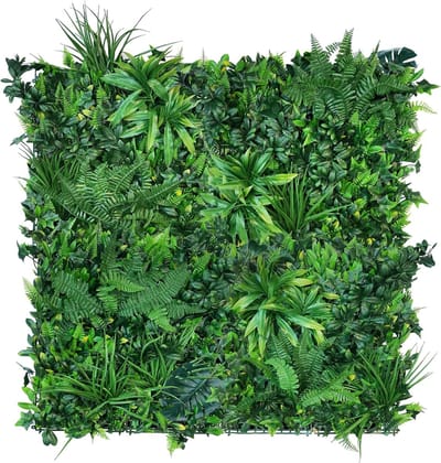JGS® - Hyperrealistische Plantenwandmat van 1 m²: Verticale Tuin voor Muur, Hek en Balkon -