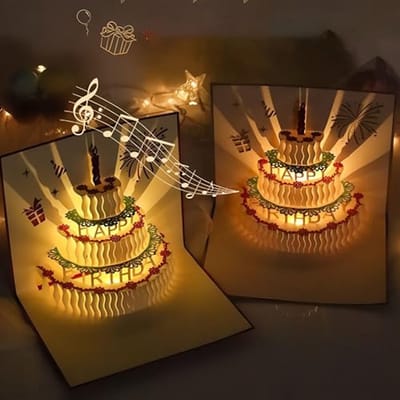 3D Pop-Up Verjaardagskaarten – Unieke Felicitaties voor Vrouwen, Mannen en Kinderen