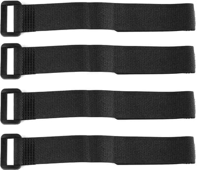 Dailygoods - Nylon Yoga Mat Riem - Verstelbare Draagriem - Flexibel en Duurzaam - Zwart - Yoga Accessoire - Geschikt voor Alle Yogamatten - Extra Comfort