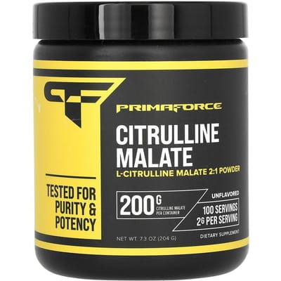 Malate de Citrulline, Sans Arôme, 7,3 oz (204g)