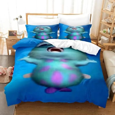 Nieuwe Bibble Meme Beddengoed Collectie Enkel Tweepersoons Volledig Queen King Size Bed Collectie Volwassen Kinder Slaapkamer Dekbedovertrek Collecties 3D Anime Met Beddengoed Lijn EU Single 135x200cm
