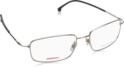 Heren Optische Bril - Brillenkoker - Dagelijks Gebruik - Topkwaliteit Frame - 55 mm - Zilver