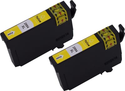 KATRIZ® huismerk inkt voor|Epson T2994XLY|11ml | ( 2stuks) - Met chip