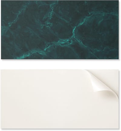 Zelfklevende vinyl decoratie met patroon voor de slaapkamer, 100x50 cm, marmerpatroon met aderen.