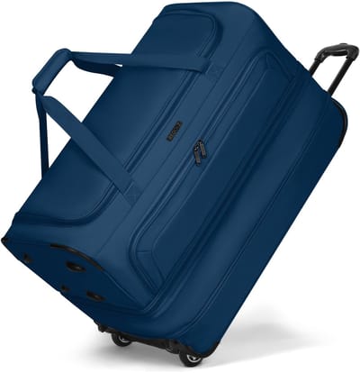 REDOLZ Reistas Trolley Duffle Essentials Wheeled Duffle Exp. Navy Donkerblauw 70cm