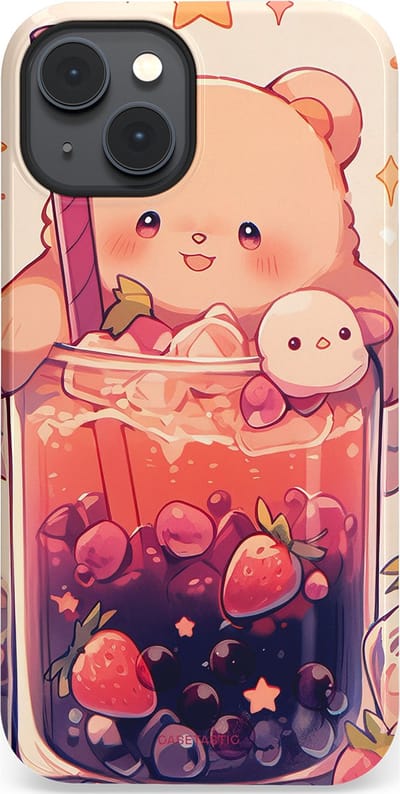 Casetastic Hoesje Geschikt voor Apple iPhone 14 Magsafe - Stijlvolle Beschermende Duo-layer Case - Beertjes Cocktail