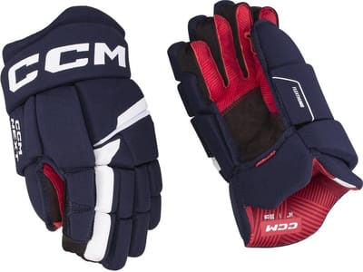 CCM - Next - IJshockeyhandschoenen - Kinderen - Blauw - Wit - 10