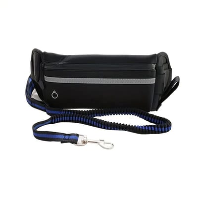 Verstelbare Hondenriem – Jogging lijn – Comfortabel & Lichtgewicht – Wandelen & Hardlopen - Handsfree met Tailleband
