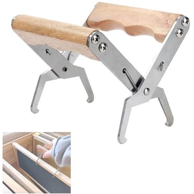 Bee Frame Grip Holder - Handige Grijptool voor Bijenhouders met Houten Handvat en Duurzaam Ontwerp voor Efficiënte Bijenteelt