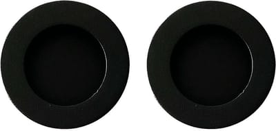 Schuifdeurkom inlaat rond 50mm zwart(2) 385/B