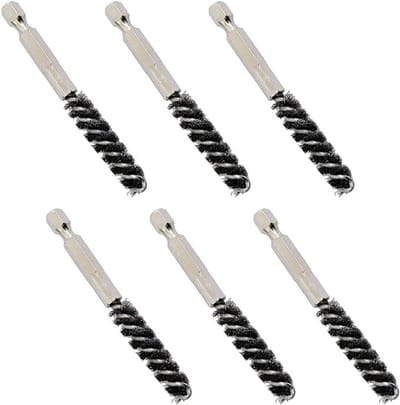 Dailygoods - 6 Stuks Roestvrijstalen Borstels voor Golfclubs