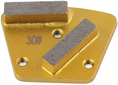 Dailygoody - Trapezoid Diamond Grinding Wheel - Betrouwbaar - Geschikt voor beton - Hoogwaardige slijpplaat - 30 Grit - Efficiënt slijpen - Voor alle ...