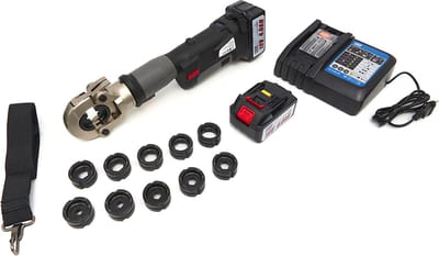 Professionele Hydraulische Kabelkrimptang Set 16-300 mm² - 60kN Op Accu