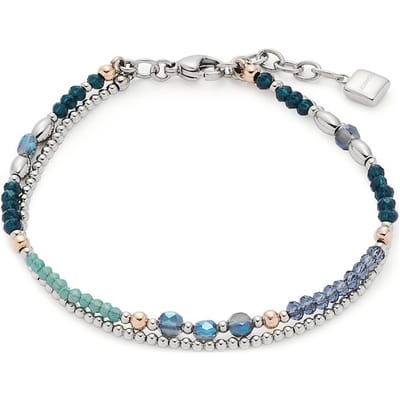 Leonardo Dames Armband Natalina edelstaal / glas One Size 87937739