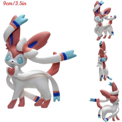 Pokemon Figuur Speelgoed Anime Sylveon Rayquaza Arceus Dawn Wings Necrozma Figurine Plusle Minun Latias PVC Model Poppen Cadeaus Kinderen