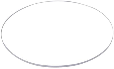 1 stuk acryl schijven, diameter 450 mm, dikte 2 mm-10 mm, transparante plastic cirkel for doe-het-zelf knutselwerkjes, displays en projecten(2mm)